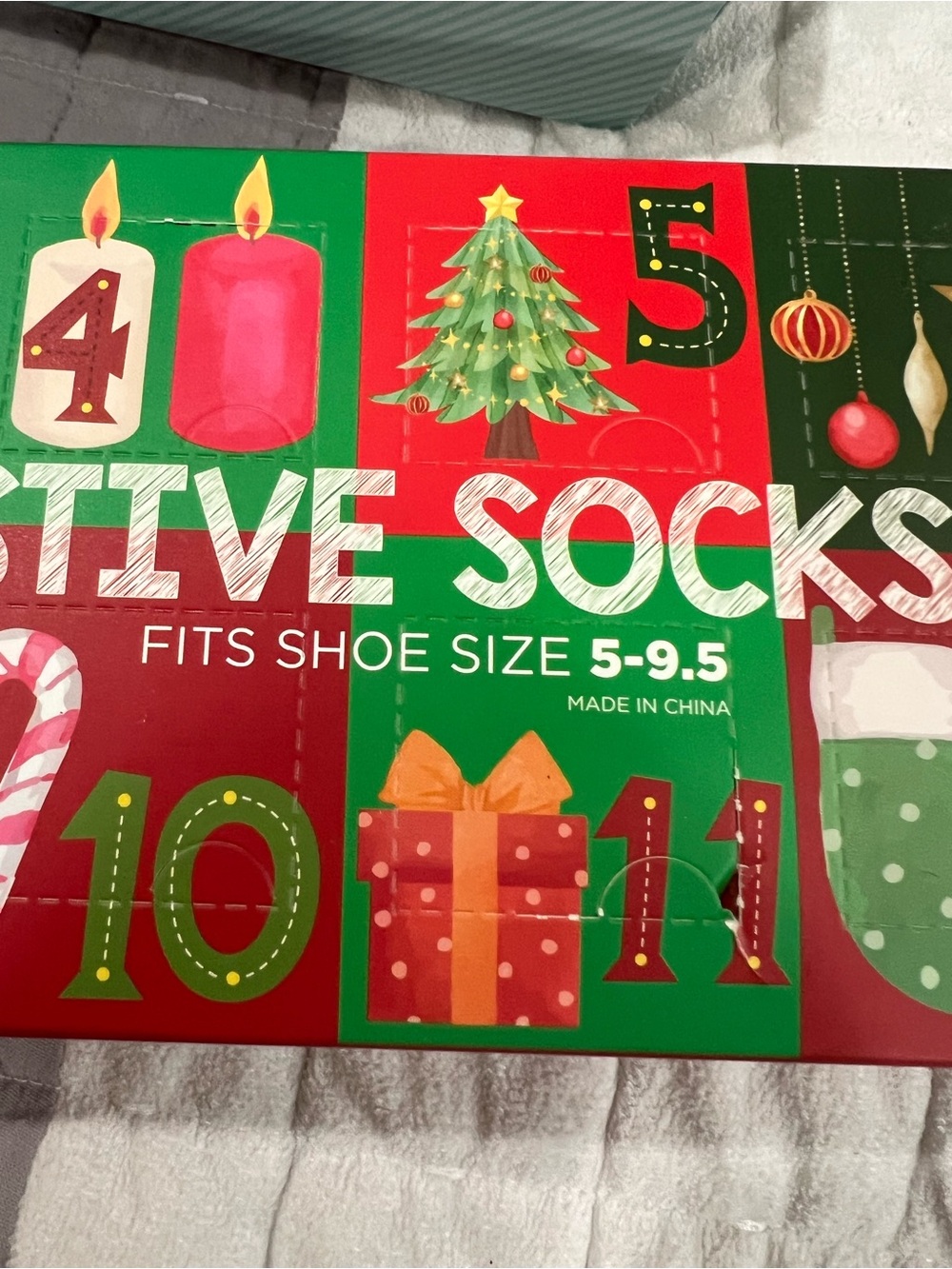 12 Days of Festive Socks Advent Calendar